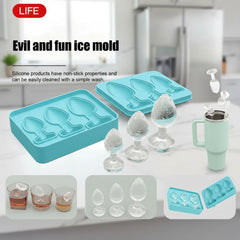Funny Silicone Anal Plug Ice Tray