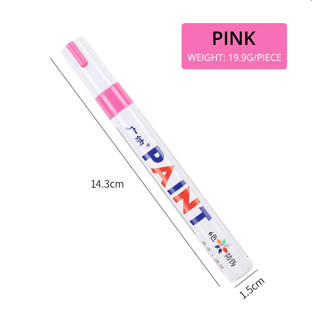 Cars Wheel Tire Oily Mark Pen