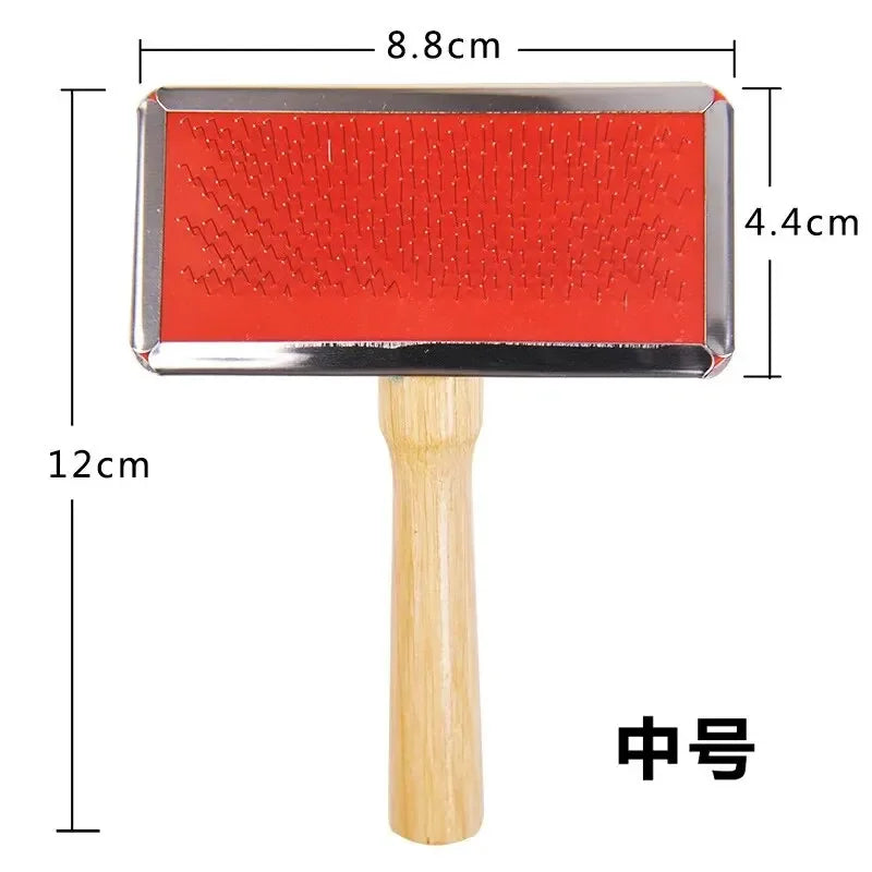Pet  Wooden Handle Brushes