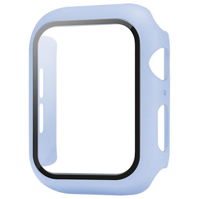 Tempered glass+Case for Apple Watch