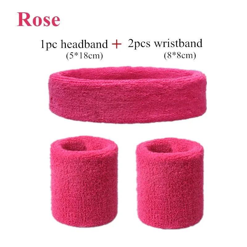 Sports Headband and Wristband