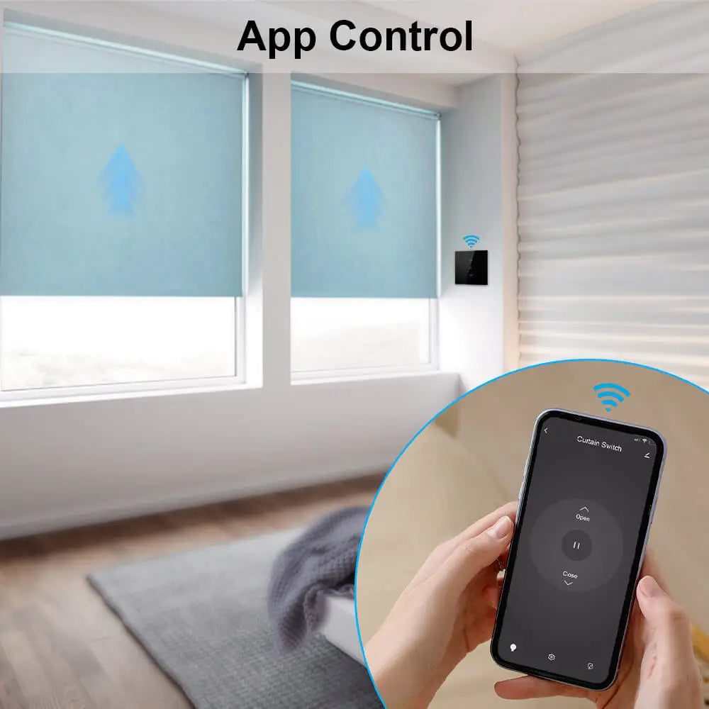 WiFi Curtains Blinds Switch Roller