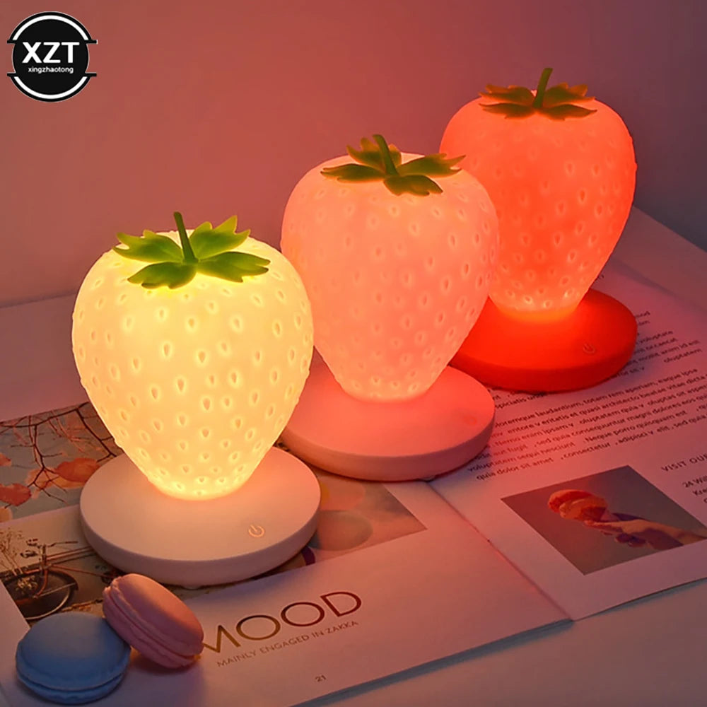 LED Strawberry Lamp