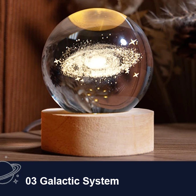 3D Crystal Ball Lamp