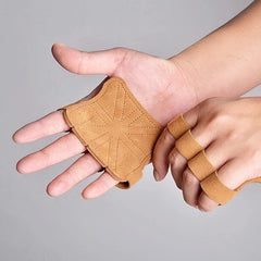 Leather Weight Lifting  Gloves