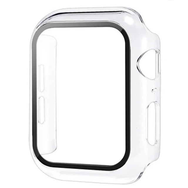 Tempered glass+Case for Apple Watch