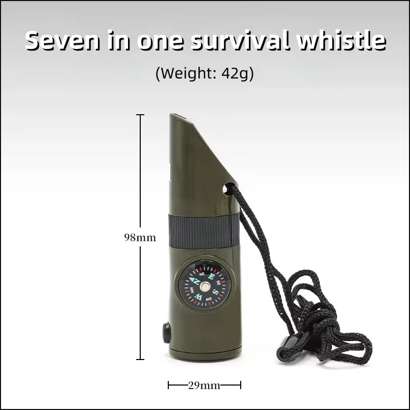 Multi-Function Survival Whistle