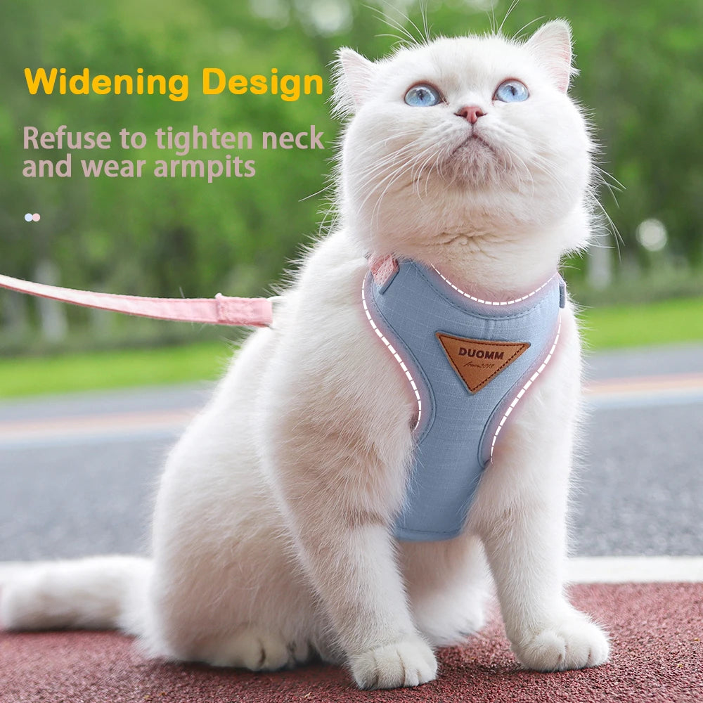 Cat Harness Leash Set