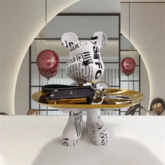 21cm Graffiti Bear Ornament