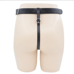 Leather Forced Orgasm Belt,