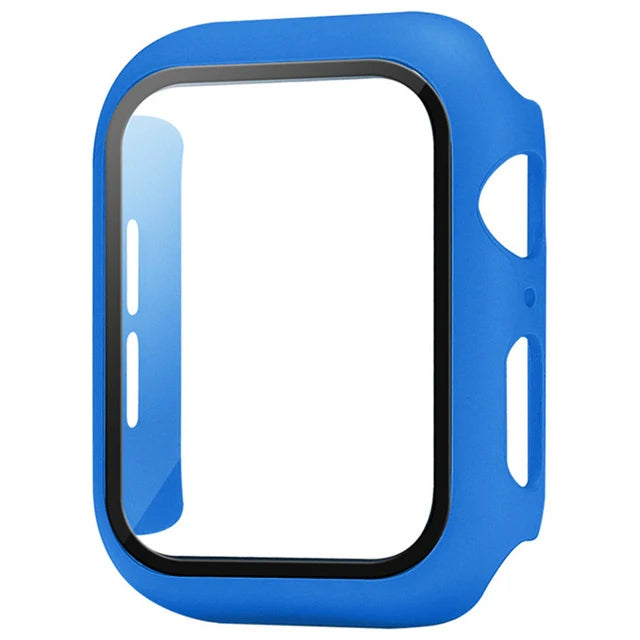 Tempered glass+Case for Apple Watch
