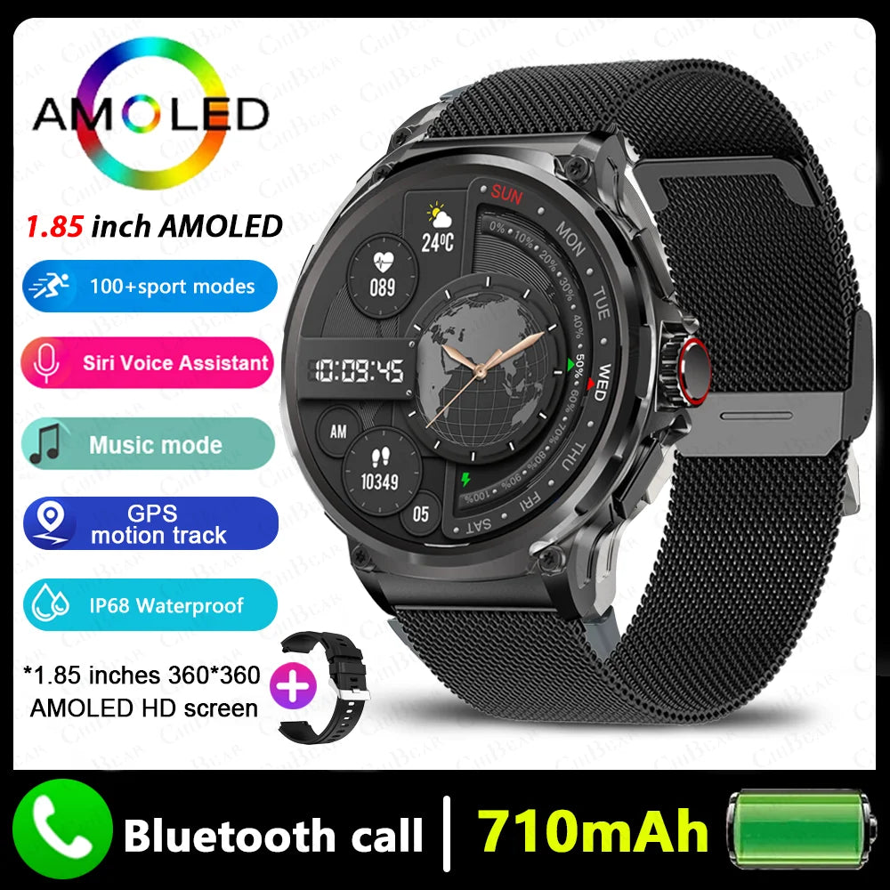 Men GPS Track Smart Watch