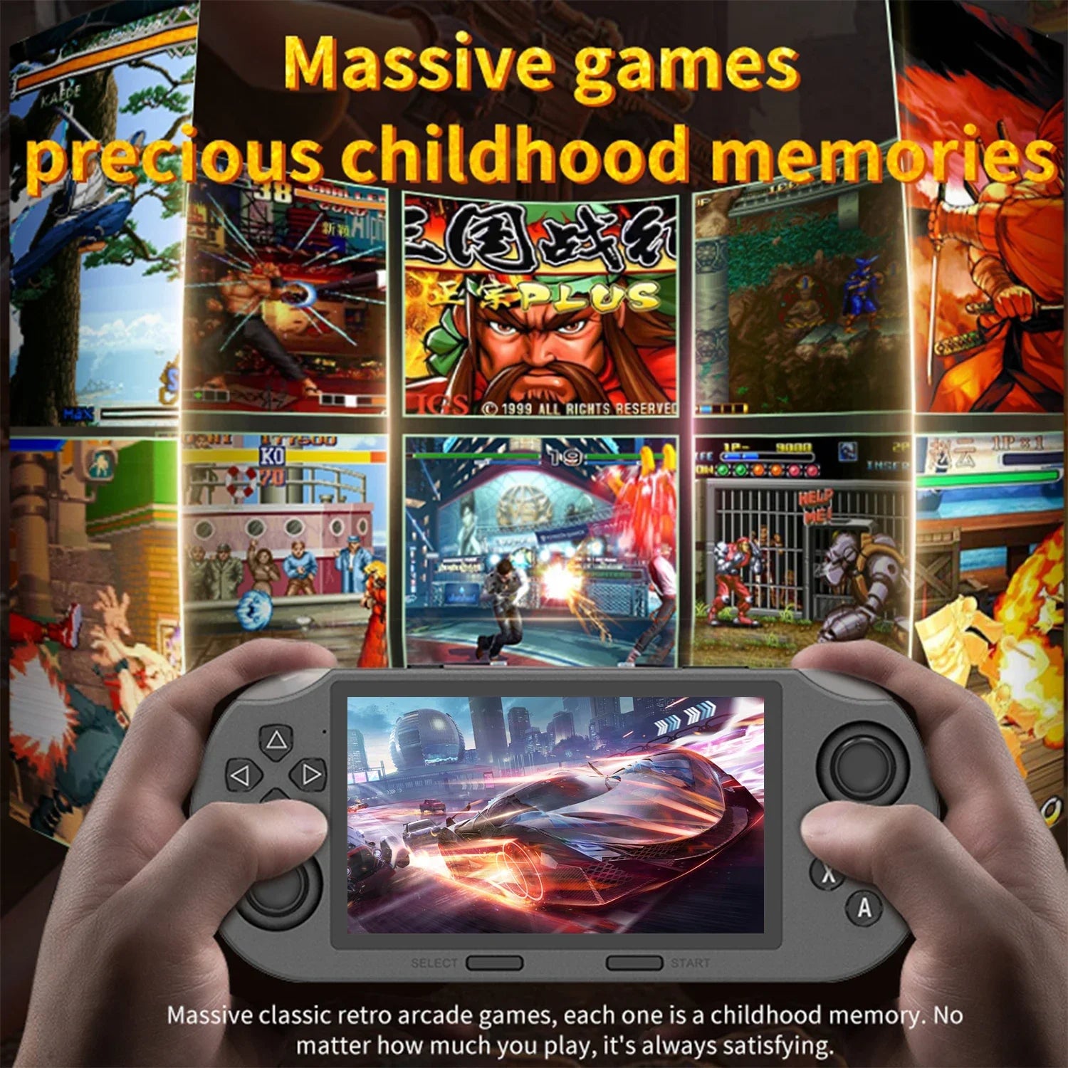 Retro Video Game Console