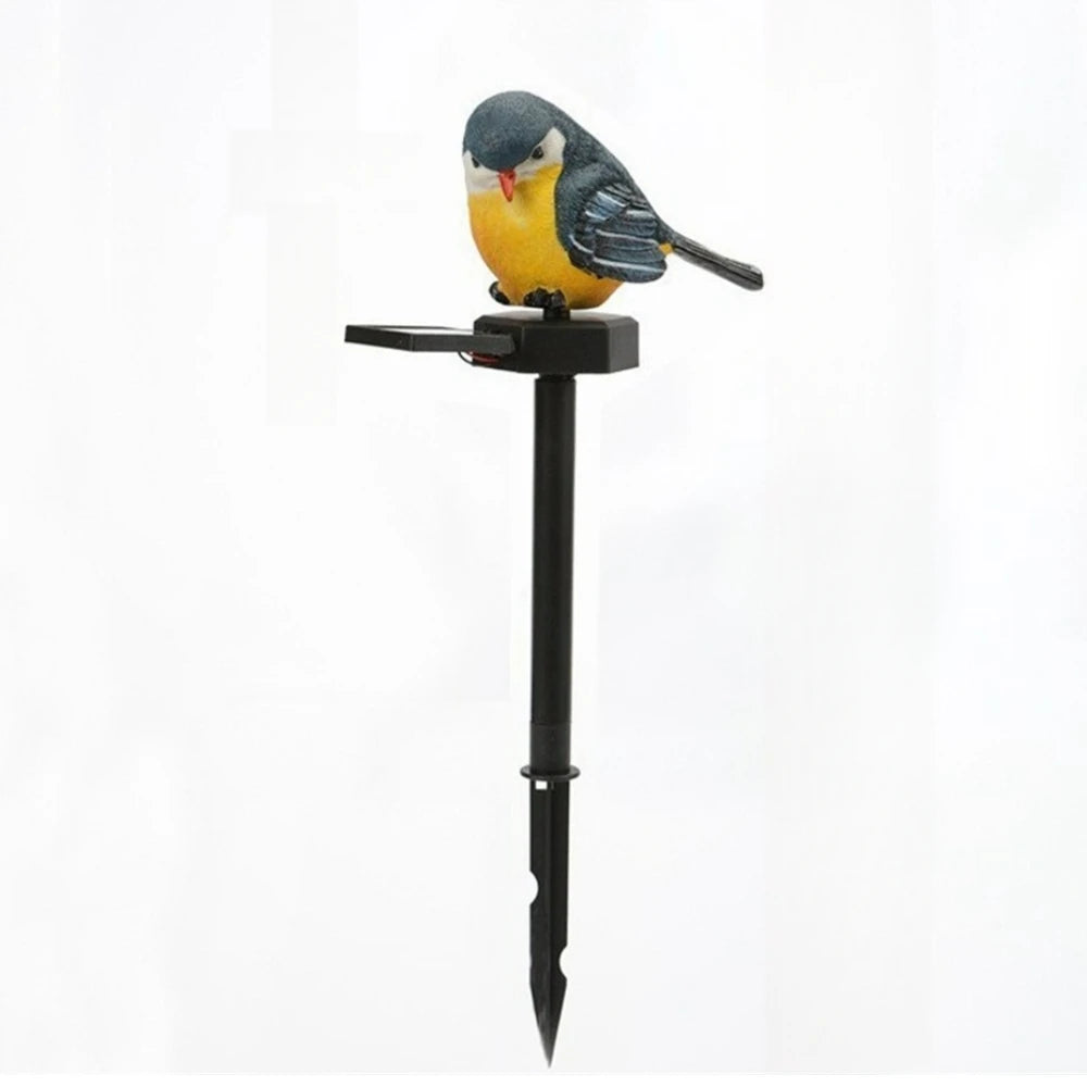 Solar Outdoor Resin Bird Light