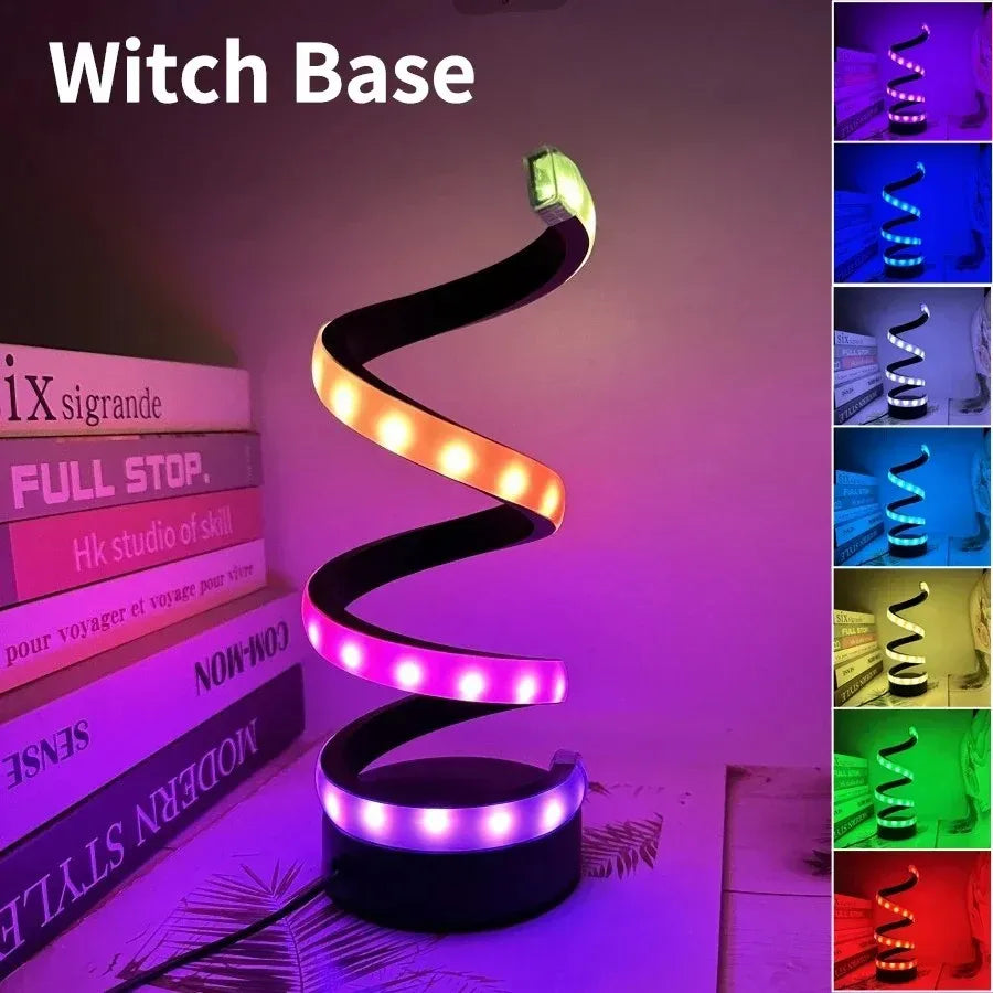 Creative Spiral LED Night