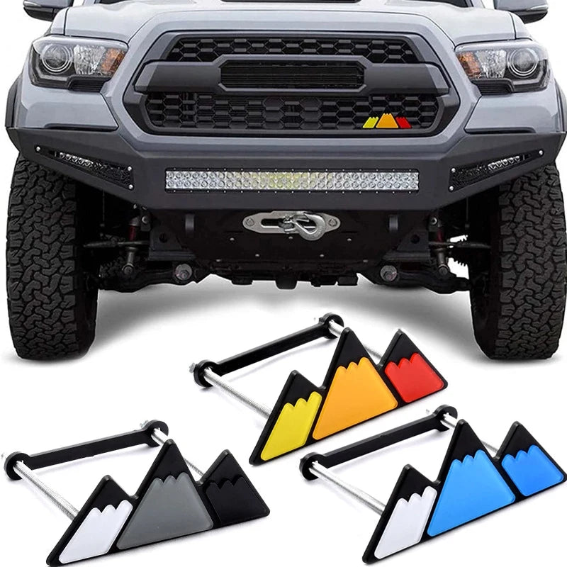 3 Colors Grille Badge