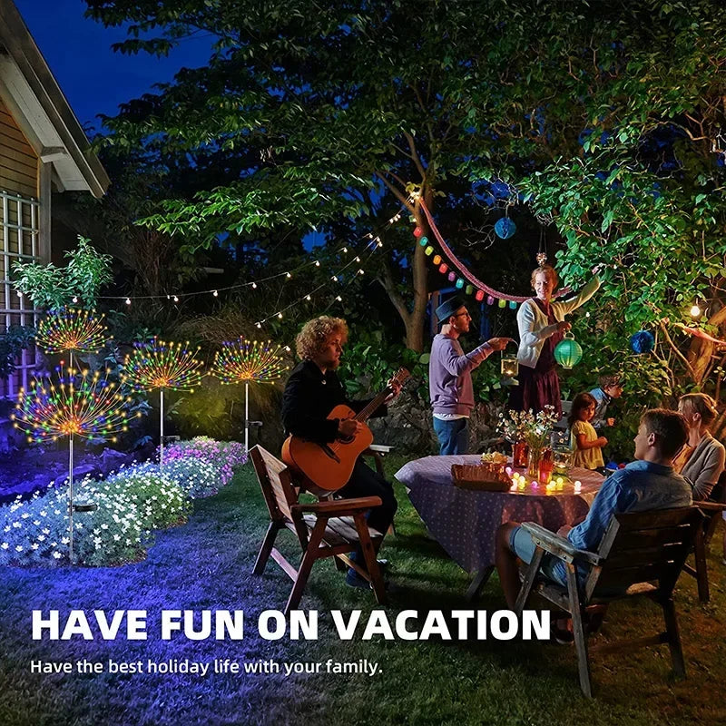 LED Firework Fairy Light