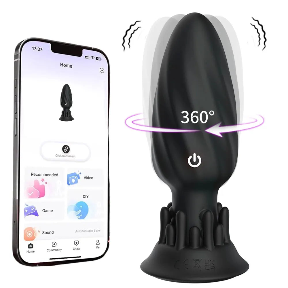 360 Remote Control Rotating Plug