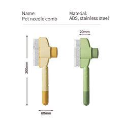 Self-Cleaning Pet Grooming Brush