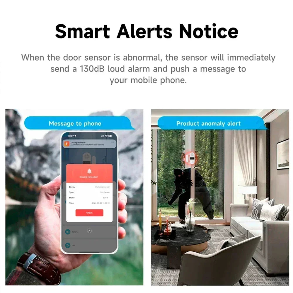 Door &  Window Sensor Alarm  and Light