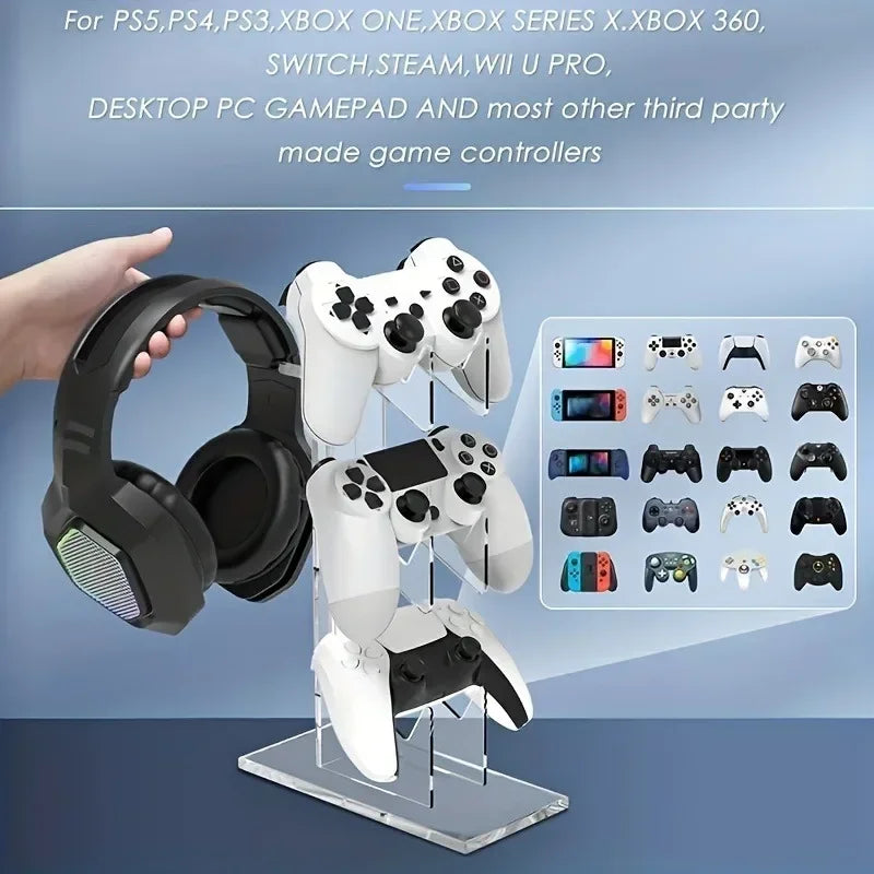 Universal Three-layer Headset Stand