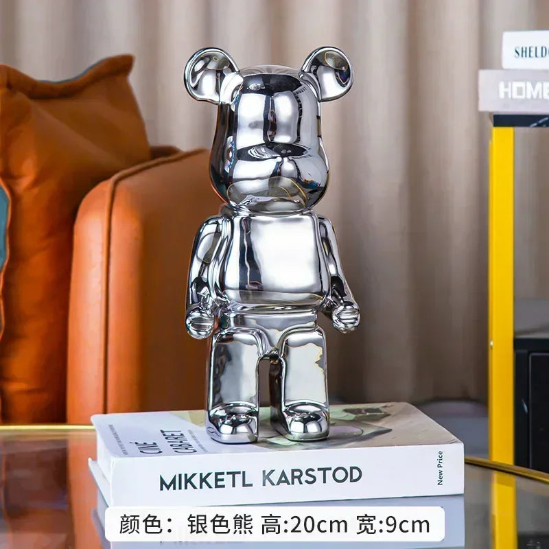 Aesthetic Bear Figure
