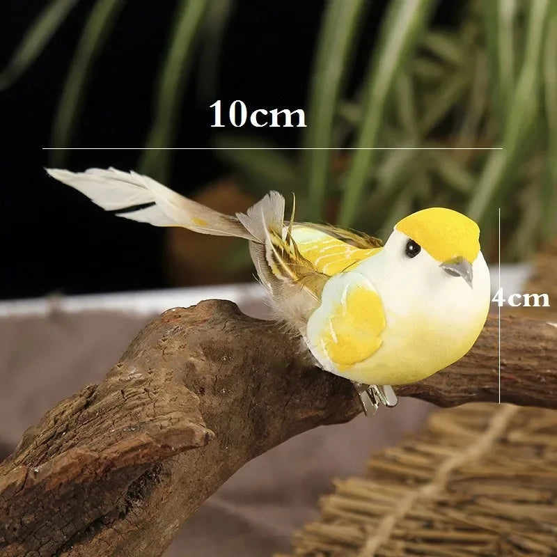 6 X Artificial Birds Fake
