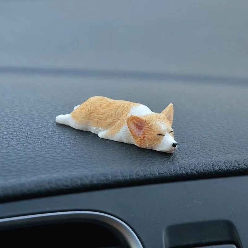 Mini Corgi  Decoration Resin Crafts