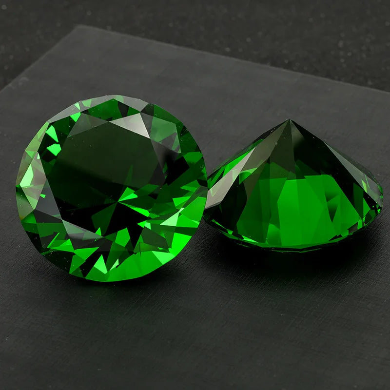 Crystal Diamond Shaped Paperweight