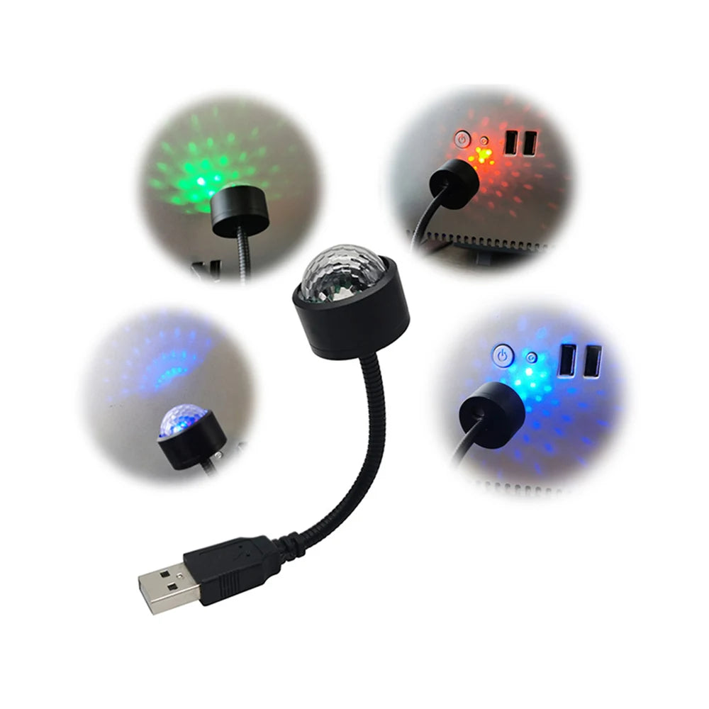 Mini LED Car Roof Star Night Light