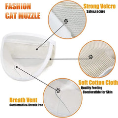 Cat Anti Bite Muzzles Helmet