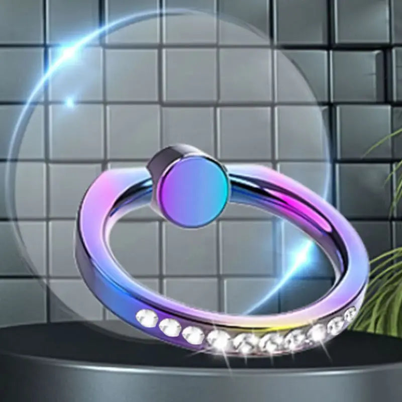 Diamond Cell Phone Ring Holder