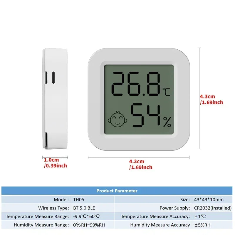 Humidity Sensor LCD Thermometer