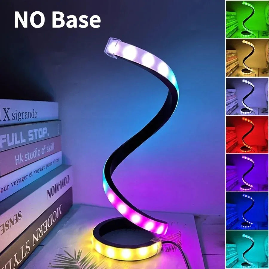Creative Spiral LED Night