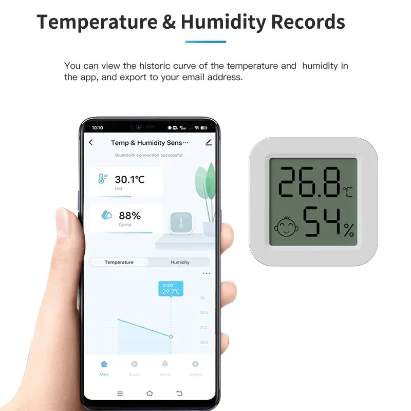 Humidity Sensor LCD Thermometer