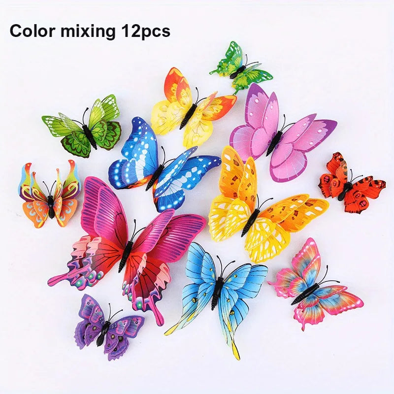 3D Double Layer  Wall Stickers