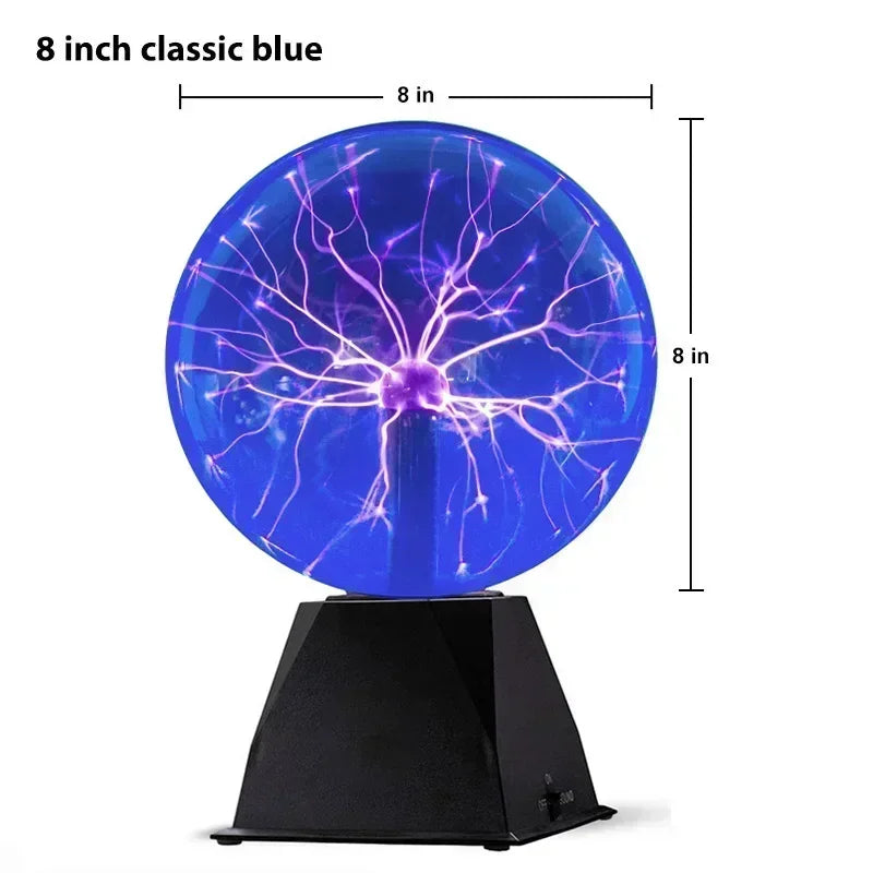 Plasma Ball Lamp LED Night