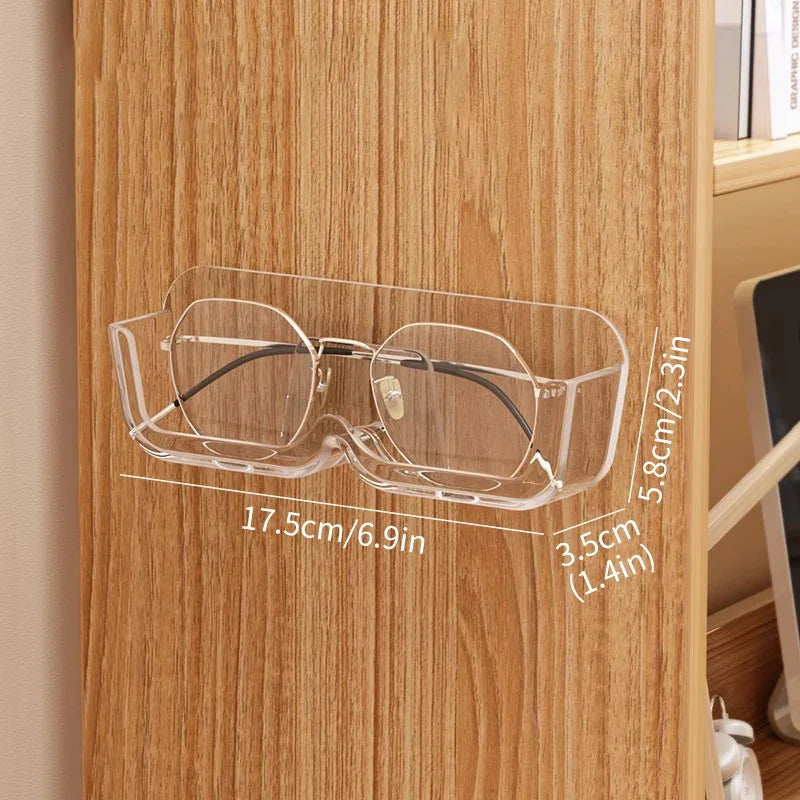 Self-Adhesive Wall-Mounted Glasses