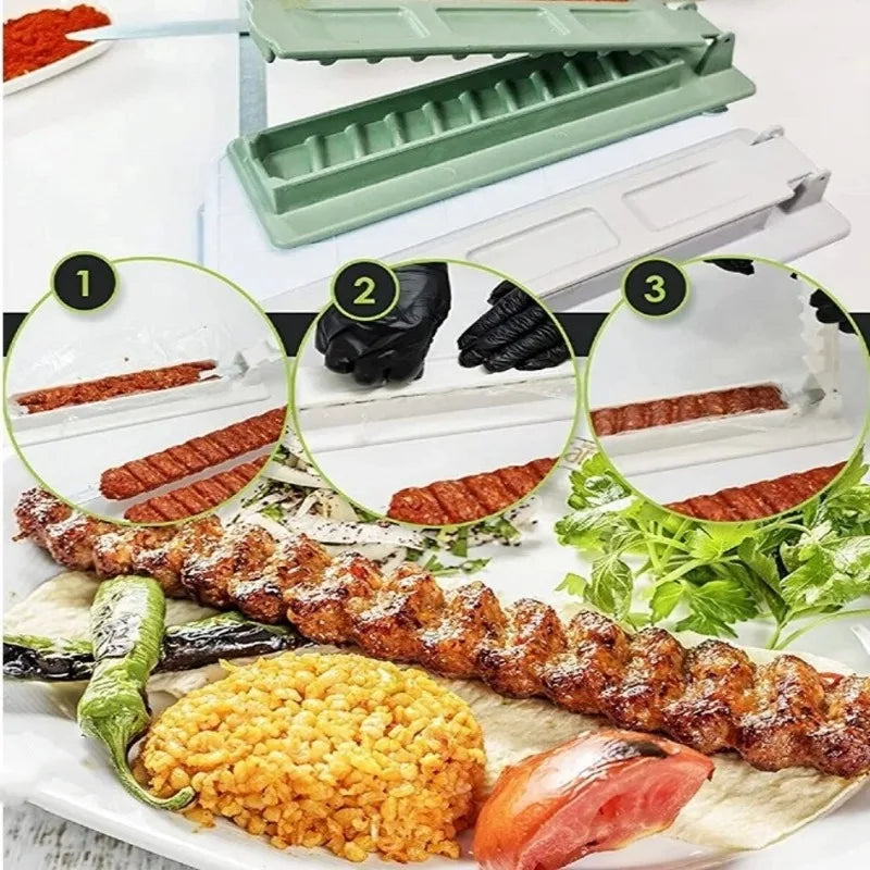 Reusable Plastic  BBQ Skewer Maker
