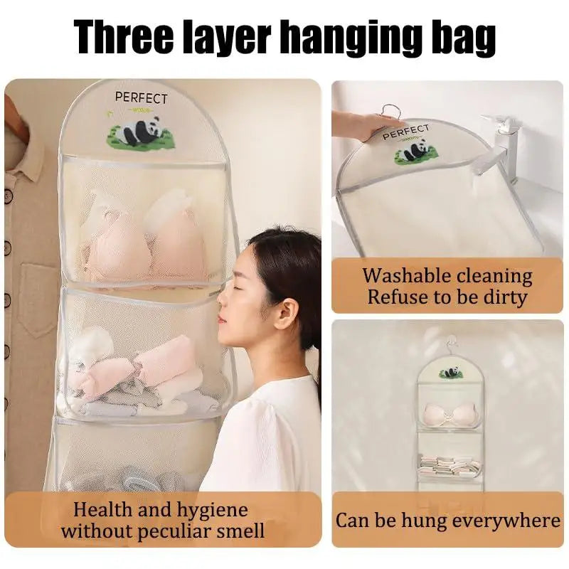 Breathable Mesh Wall Hanging Bag