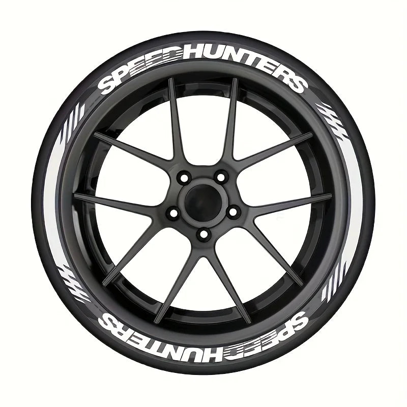 Car 3D Tire Letter Sticker