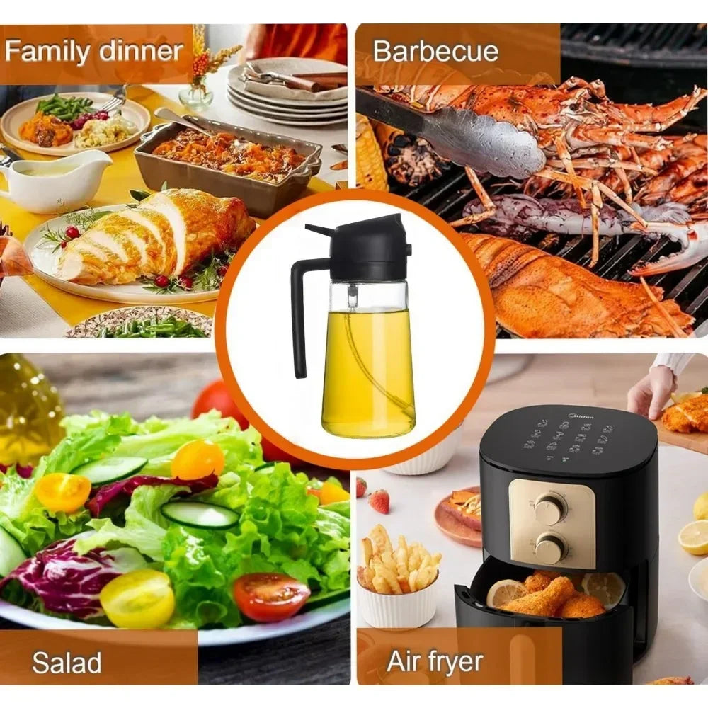 2in1 Olive Oil Dispenser Bottle