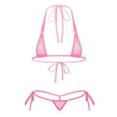 See-through Mesh Micro Bikini