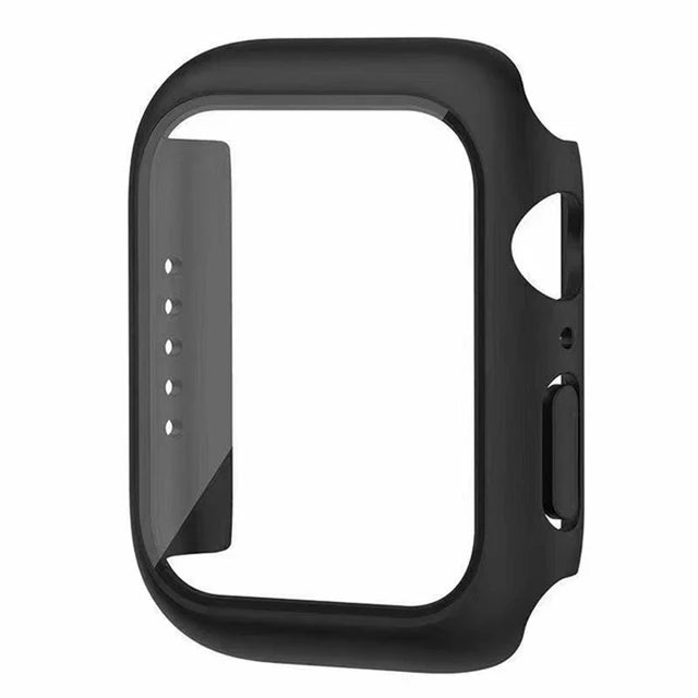 Tempered glass+Case for Apple Watch
