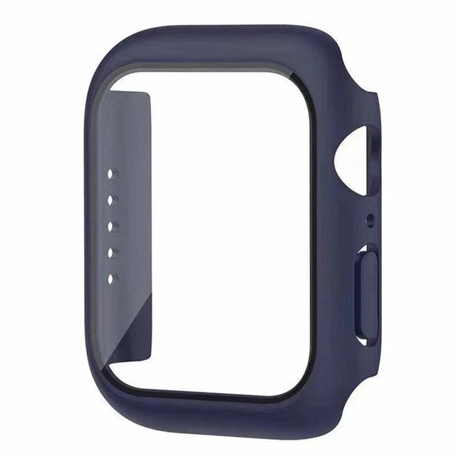 Tempered glass+Case for Apple Watch
