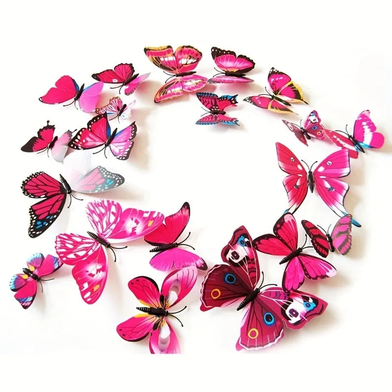 3D Double Layer  Wall Stickers