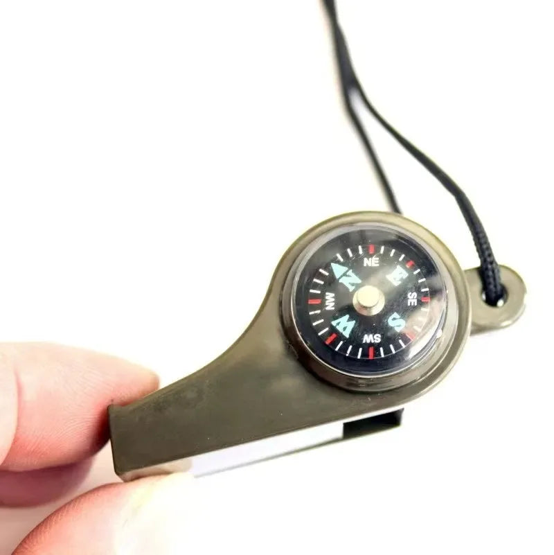 Survival Whistle with Compass