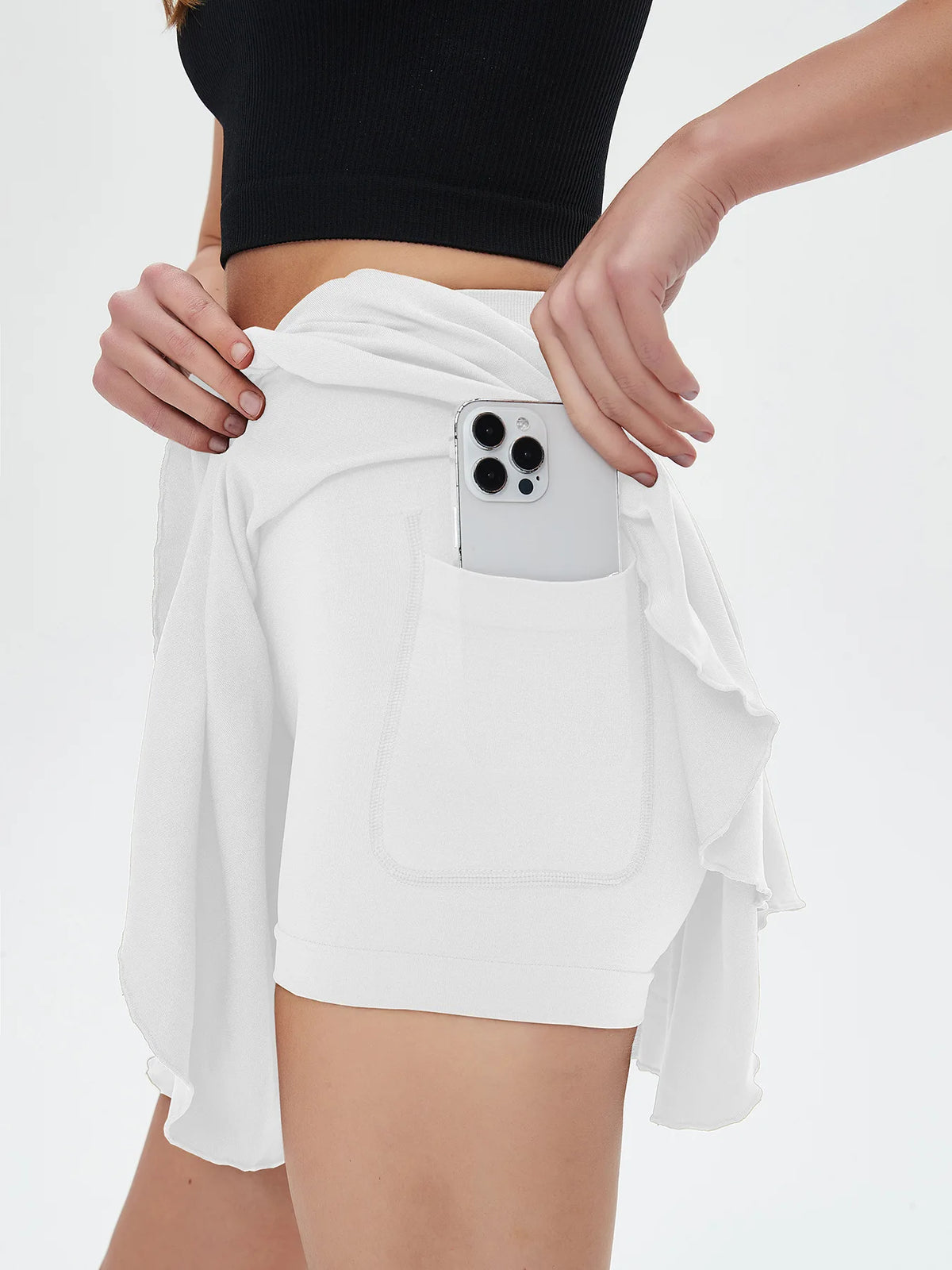 Women's High Waisted  Mini Skirt