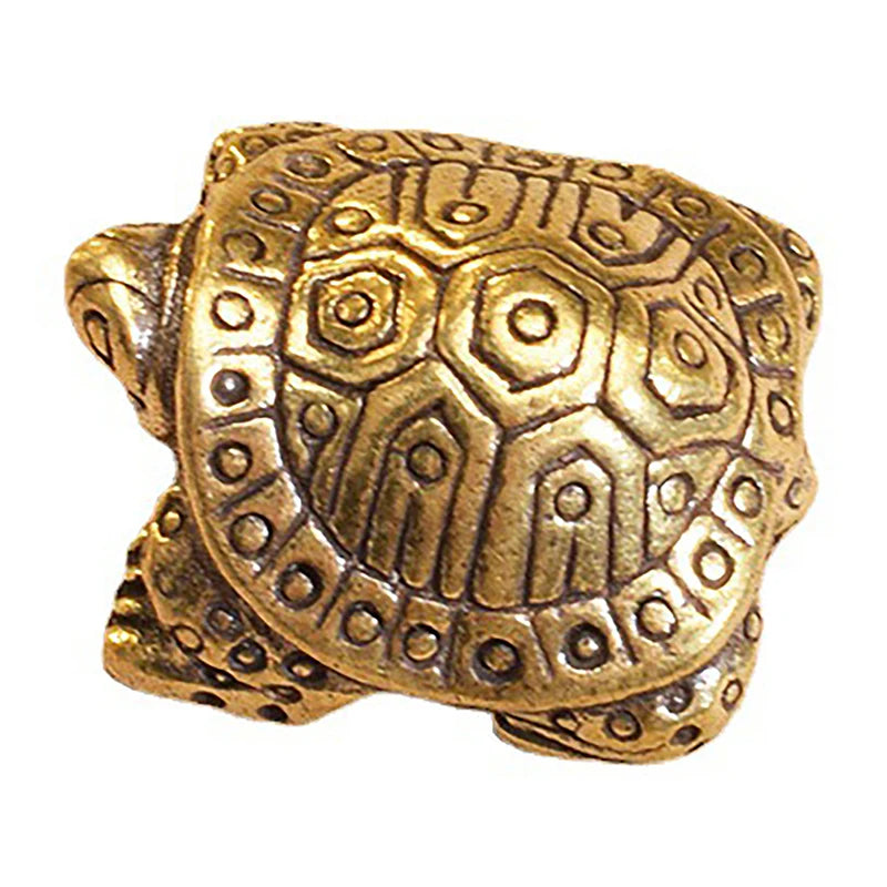 1Pc Antique Solid Brass Turtle