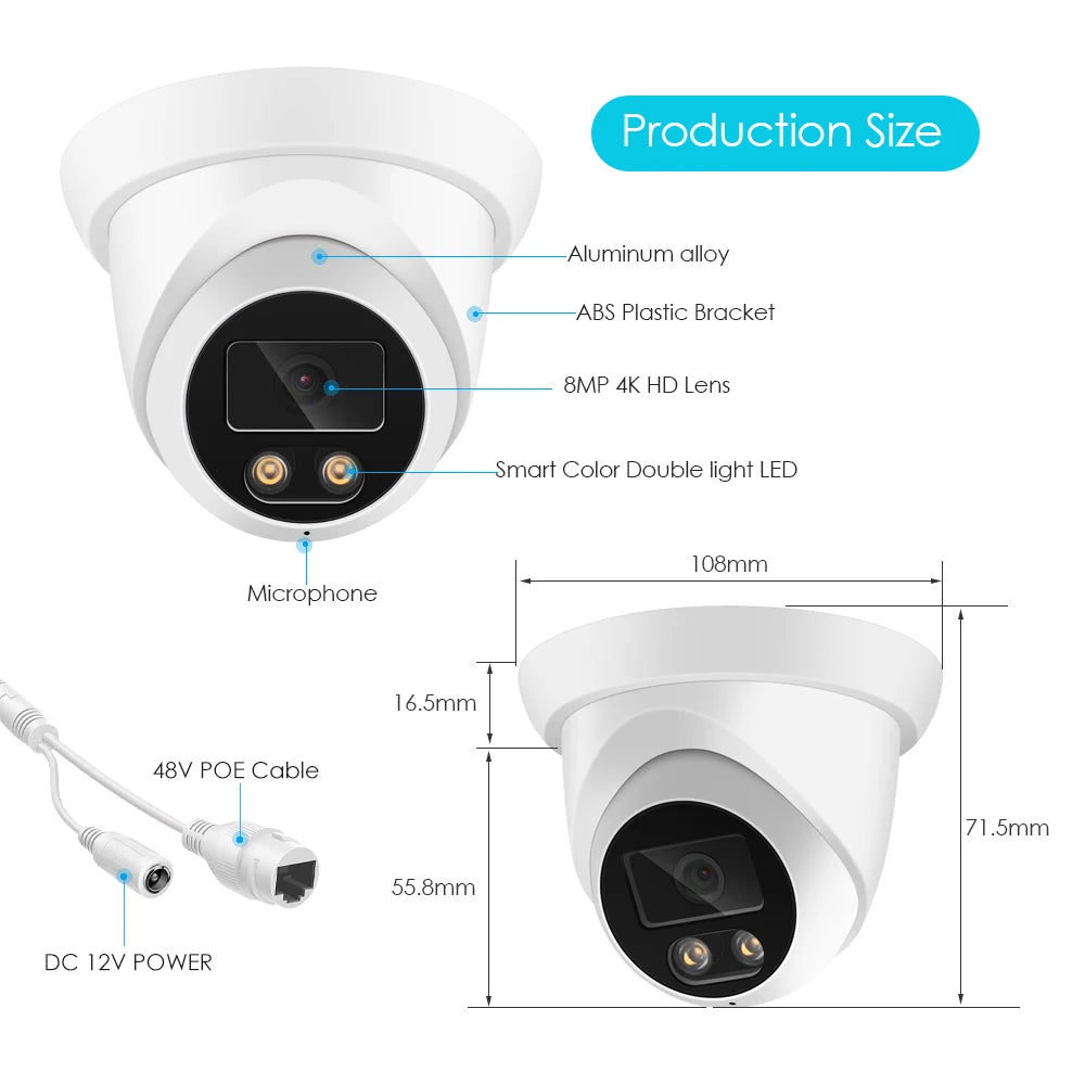 8MP IP Camera